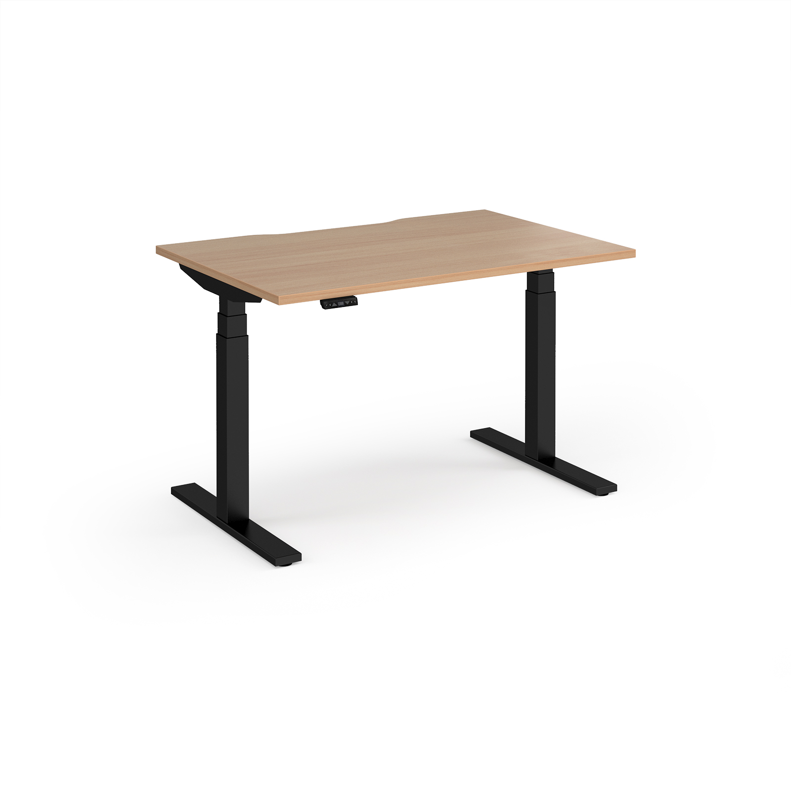 Elev8 Luxe straight sit-stand desk 800mm deep