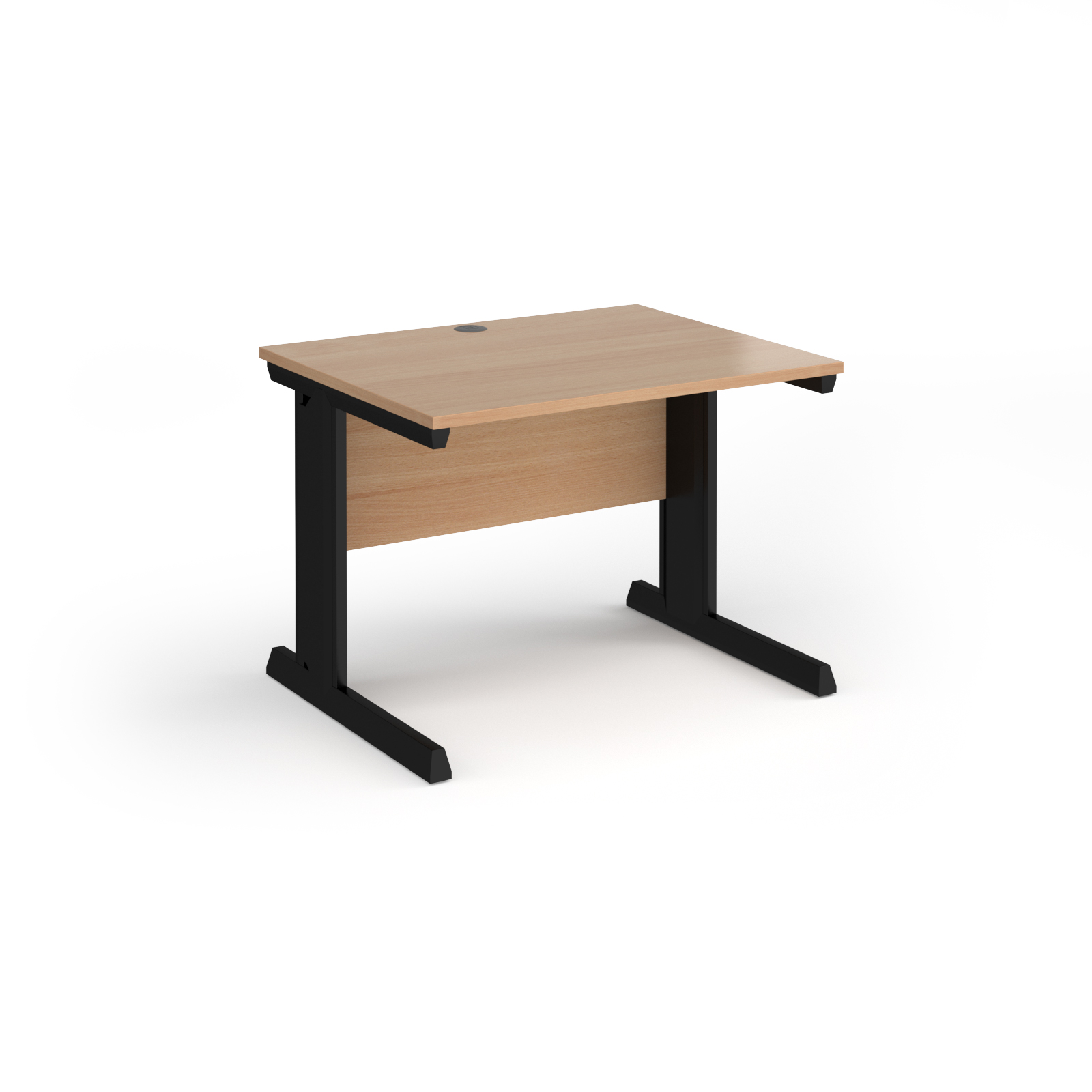 Vivo straight desk 800mm deep