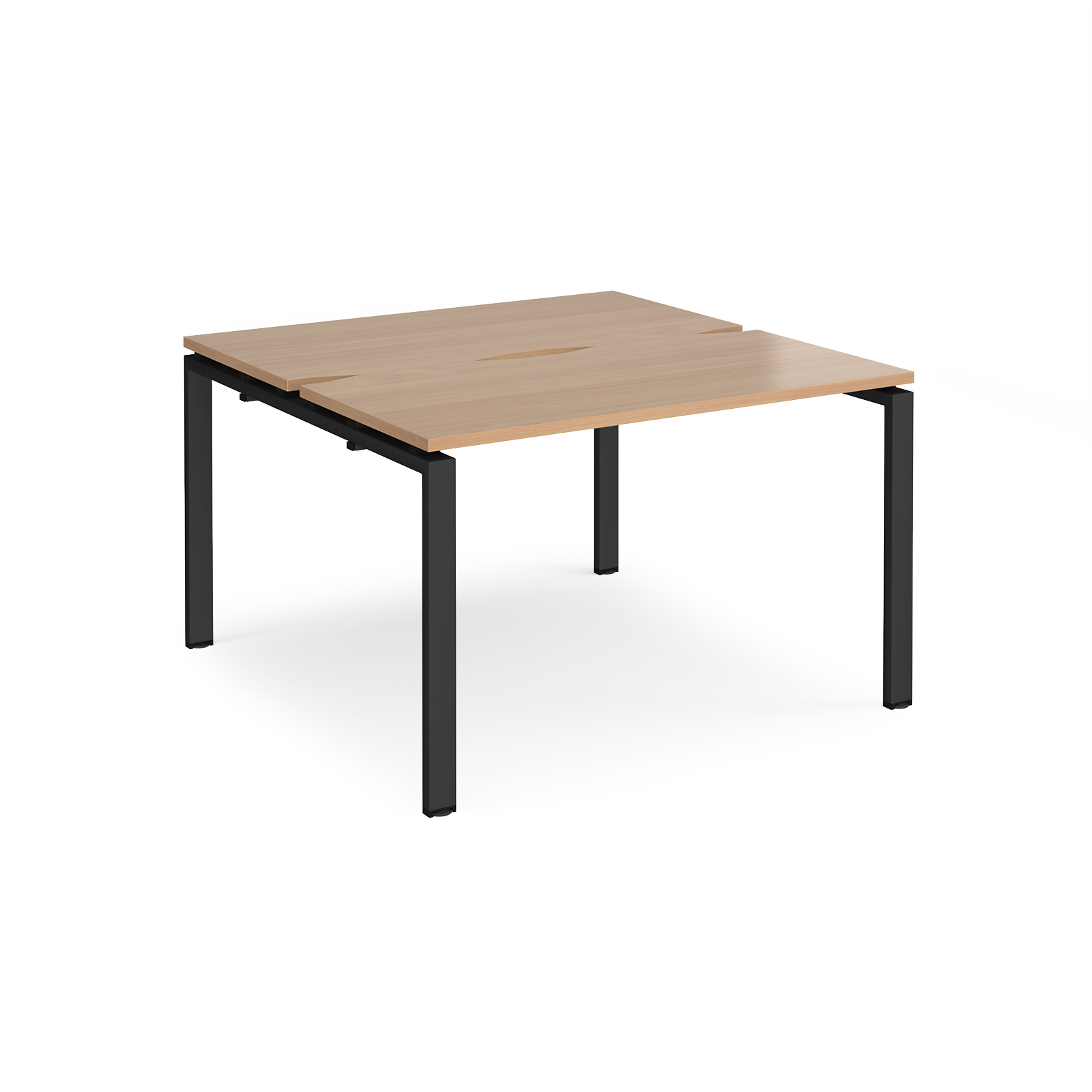 Adapt back to back desks 1200mm deep — Beech