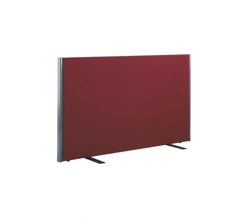 Floor standing fabric screen