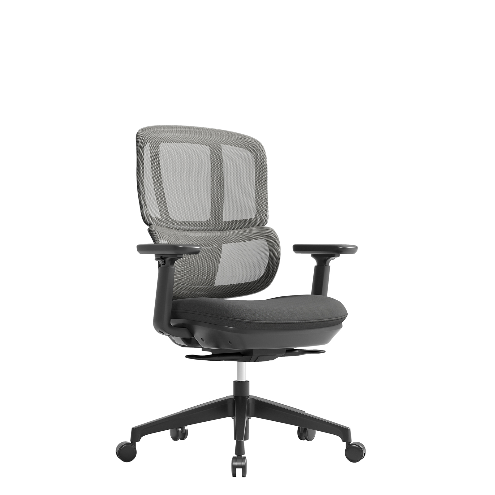 Shelby mesh back operator chair — Black