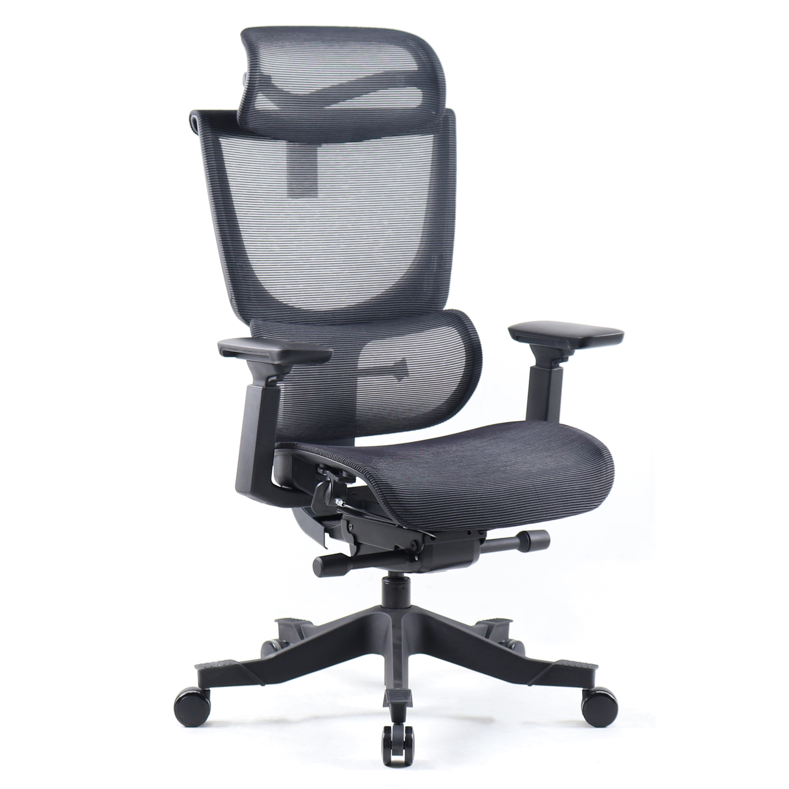 Elise mesh back operator chair — Black