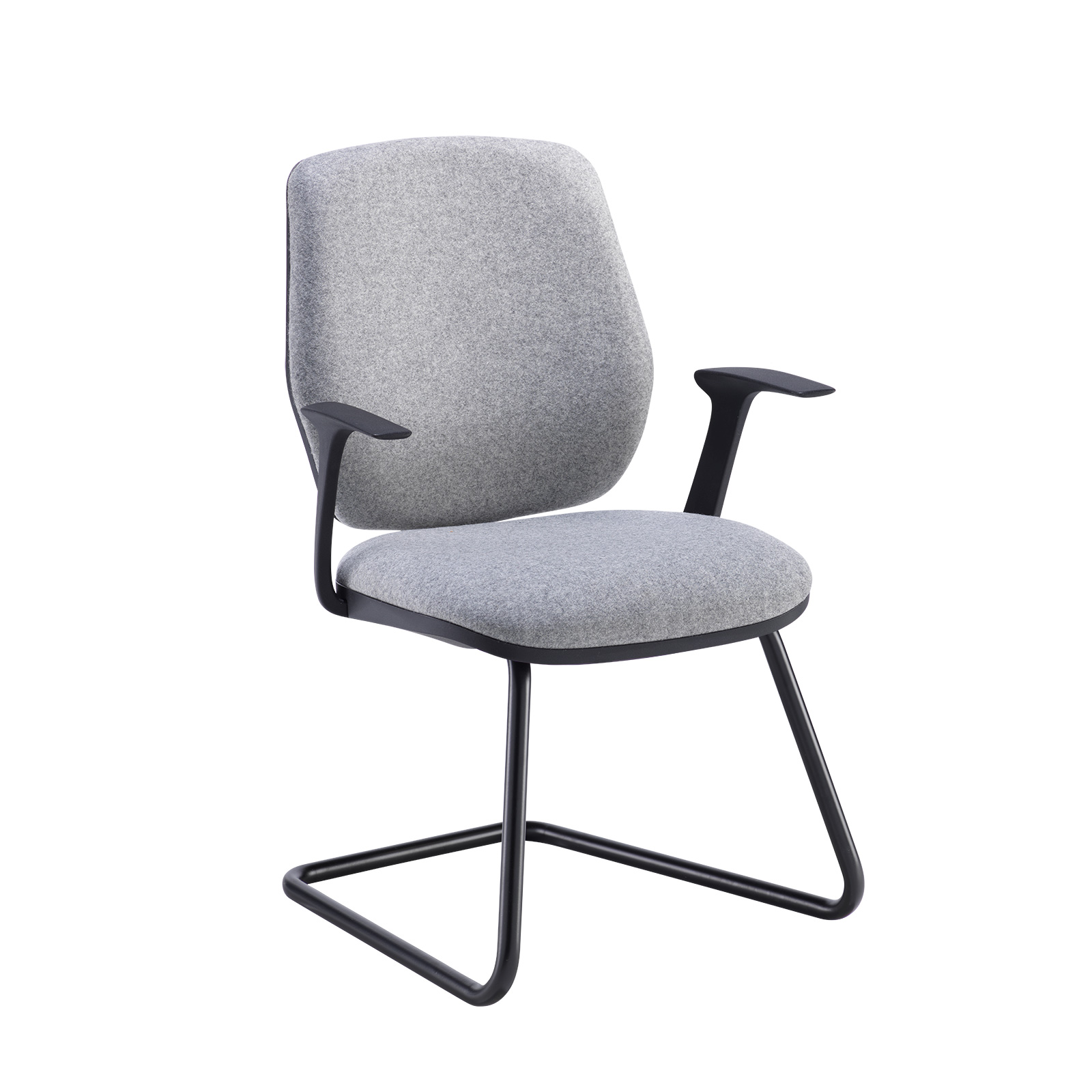 Tegan fabric visitors chair — Made to Order