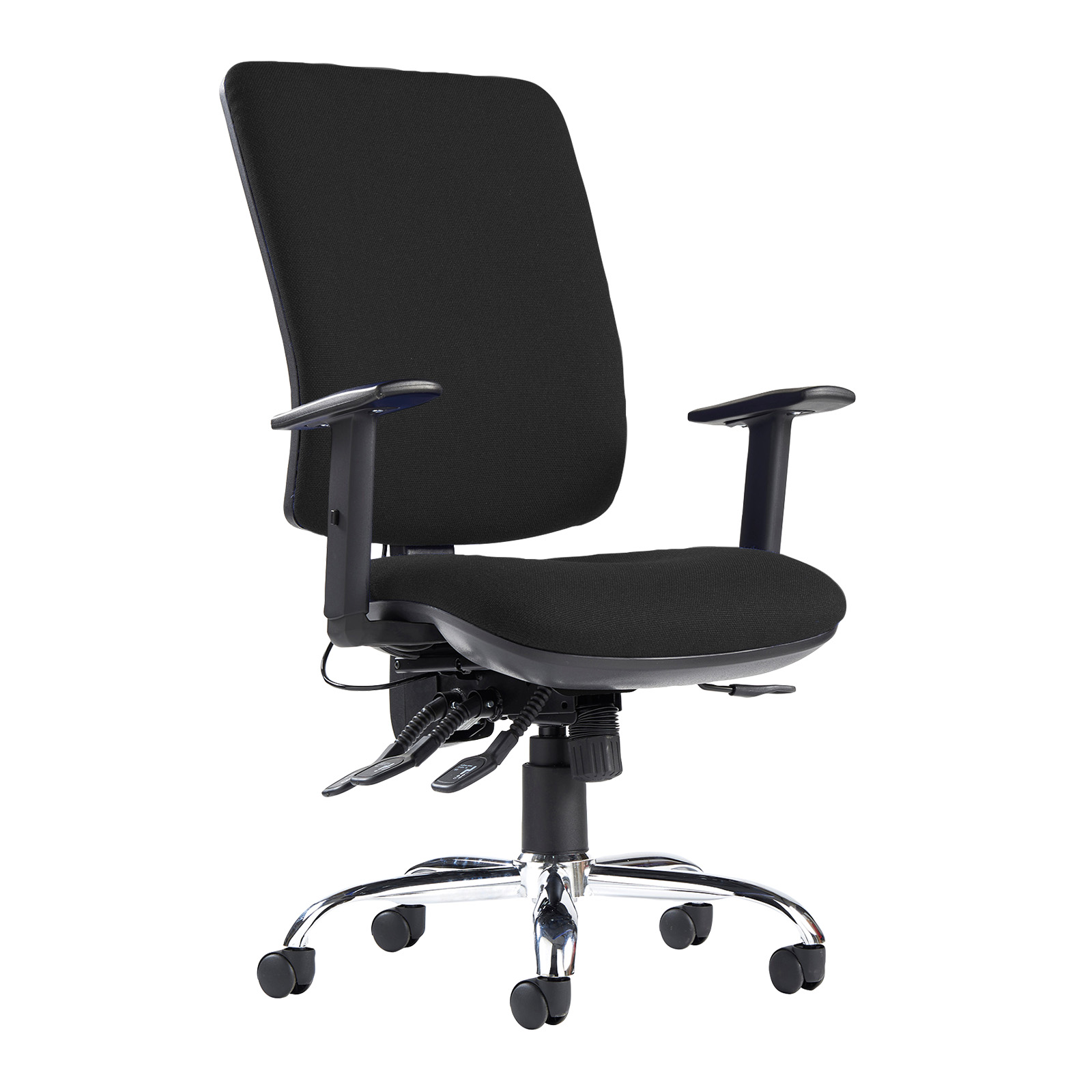 Senza Ergo 24hr ergonomic task chair — Black