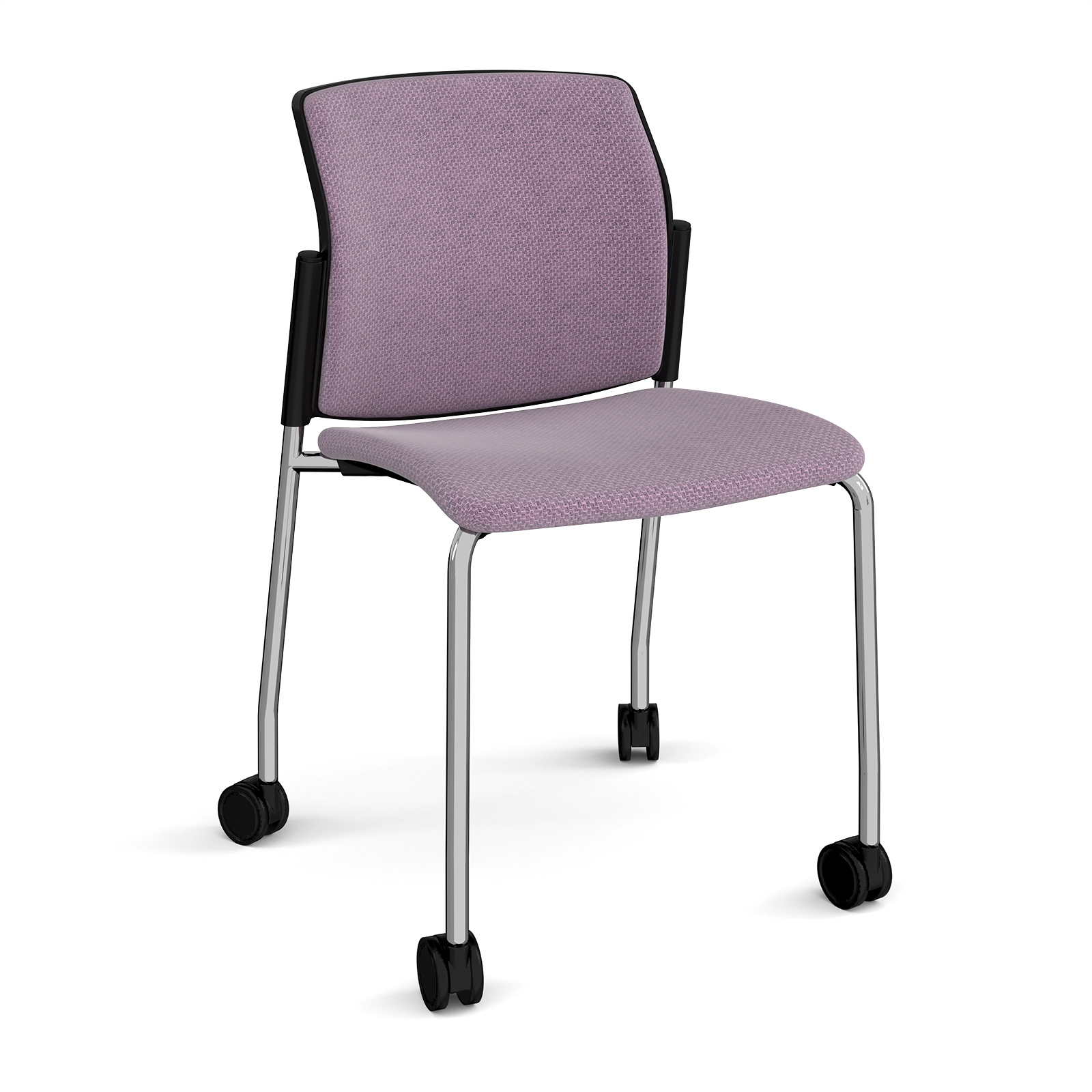 Santana 4 leg mobile chair fully upholstered — Made to Order