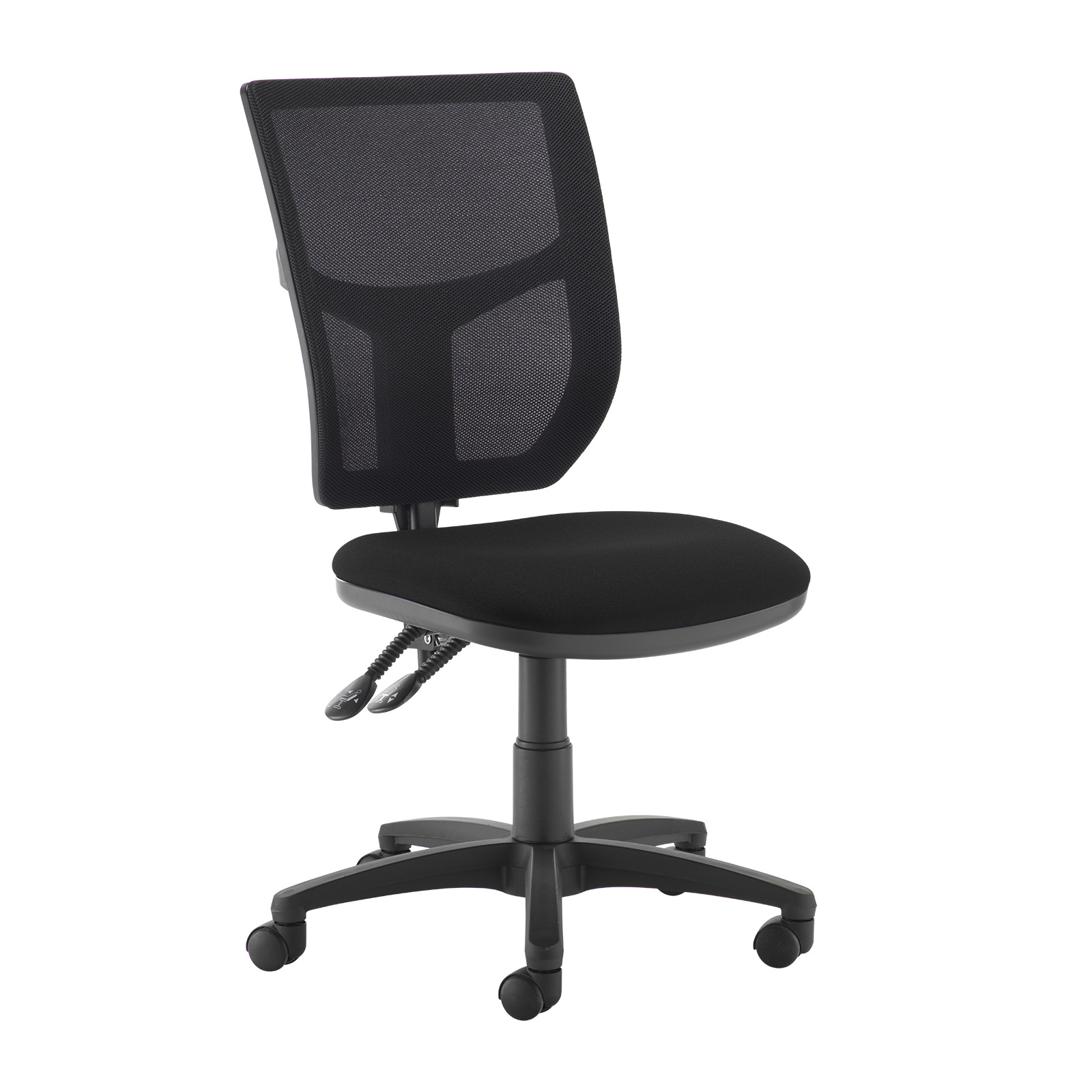 Altino mesh back PCB operator chair — Black