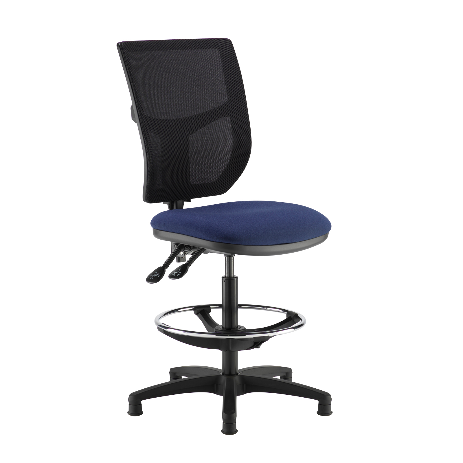 Altino mesh back draughtsman's chair — Made to Order