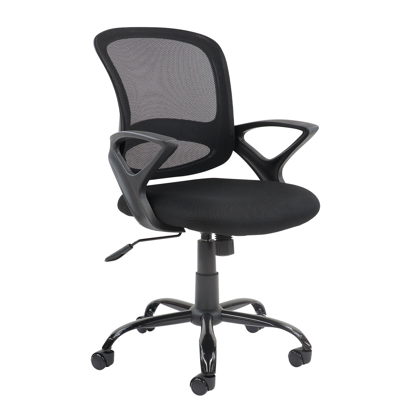 Tyler mesh back operator chair — Black