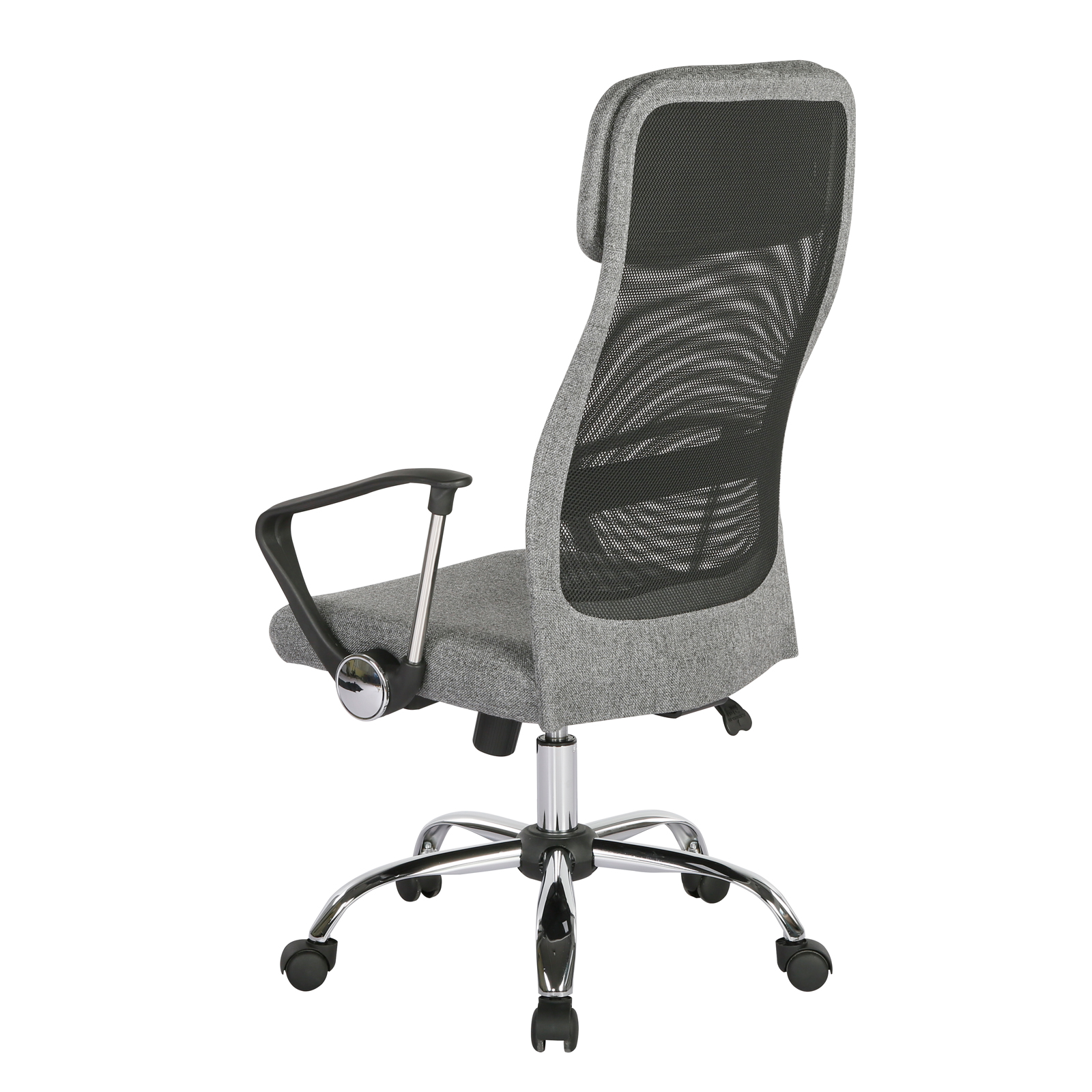 Chord operator chair with mesh back and headrest