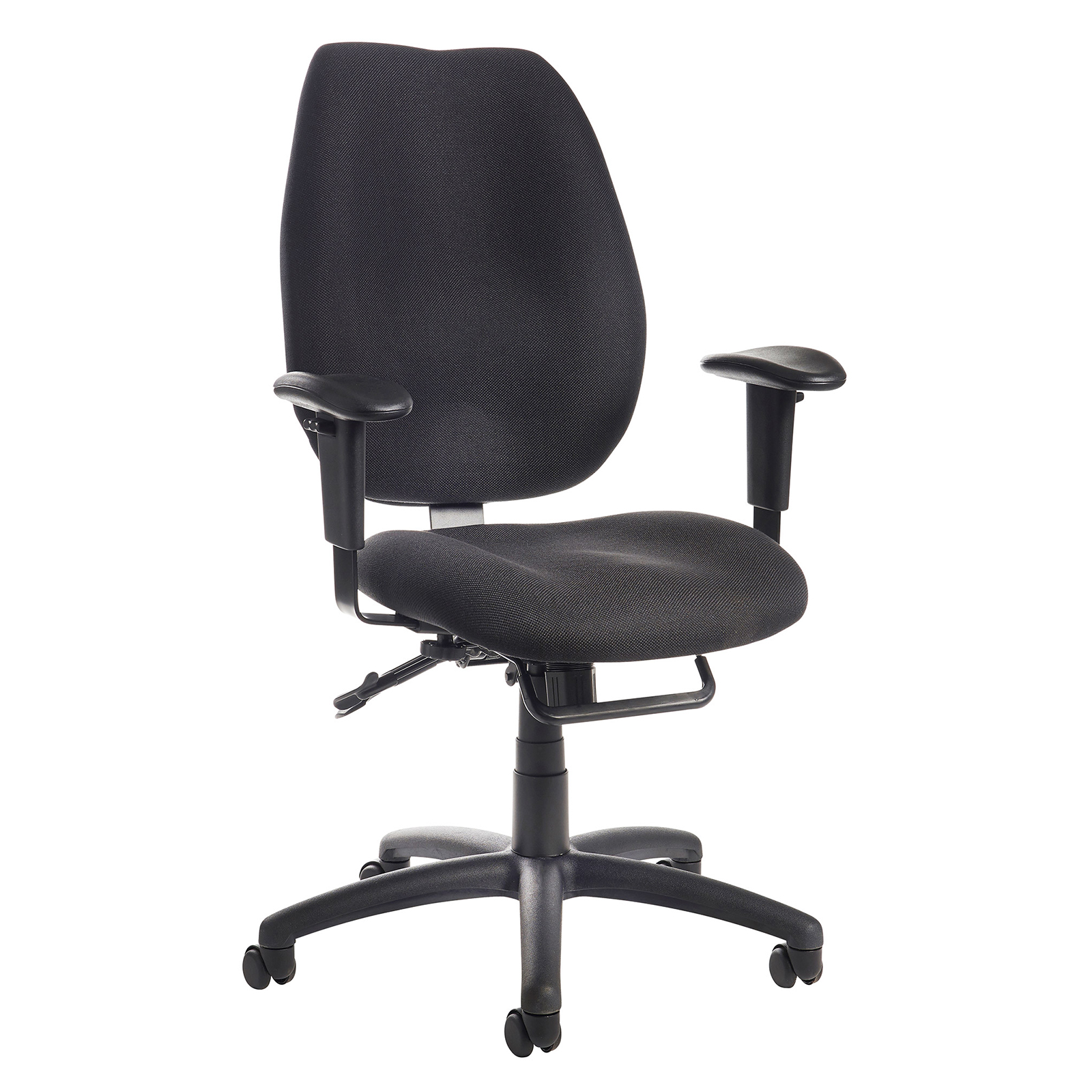 Cornwall multi functional operator chair — Black