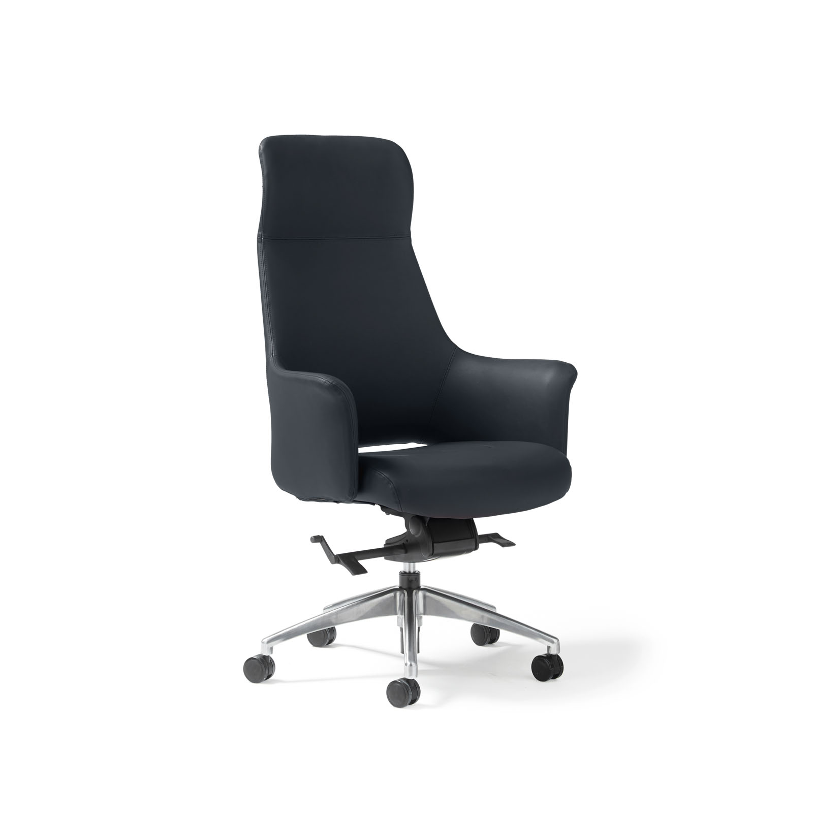 Tempo high back executive chair — Black