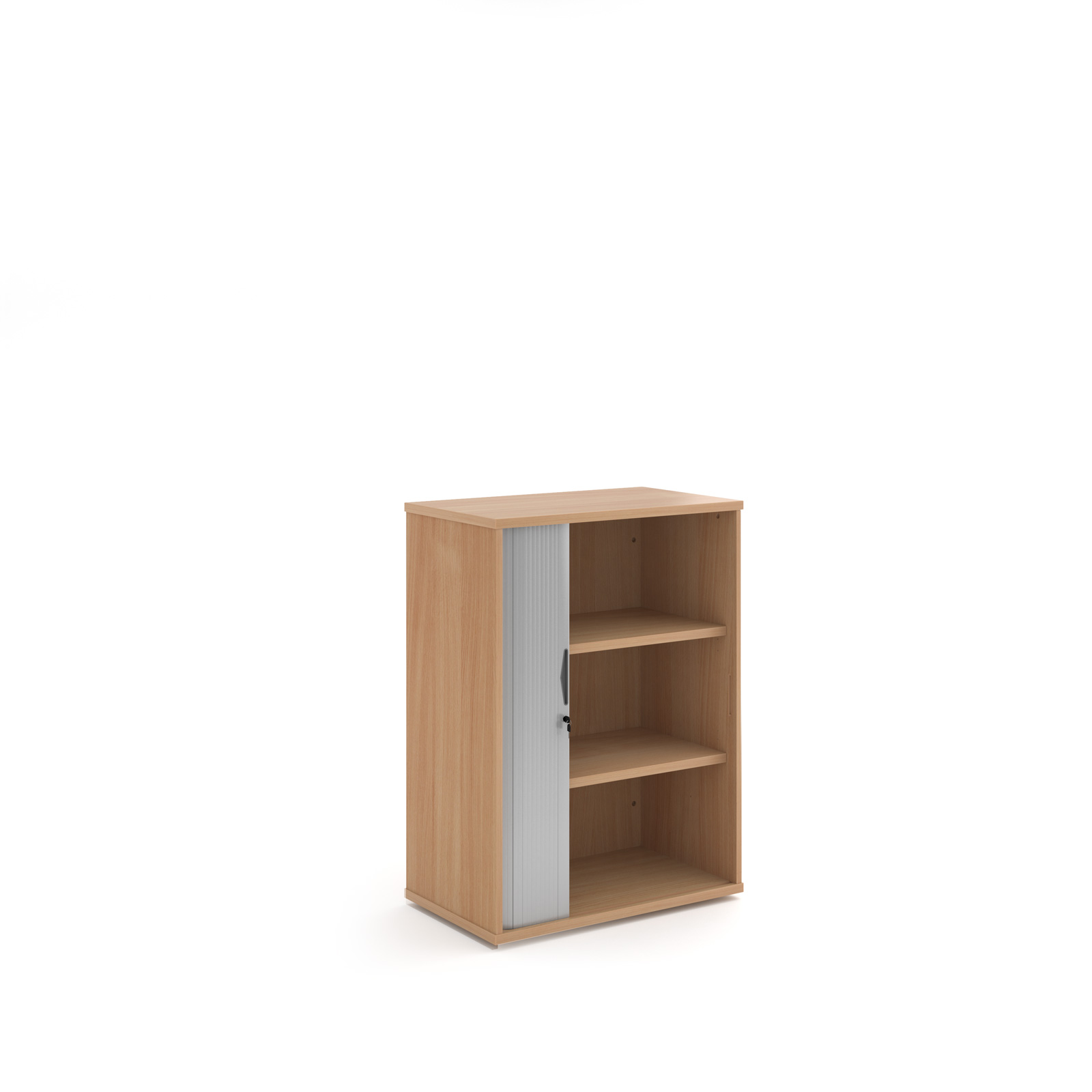 Universal tambour cupboard — Beech