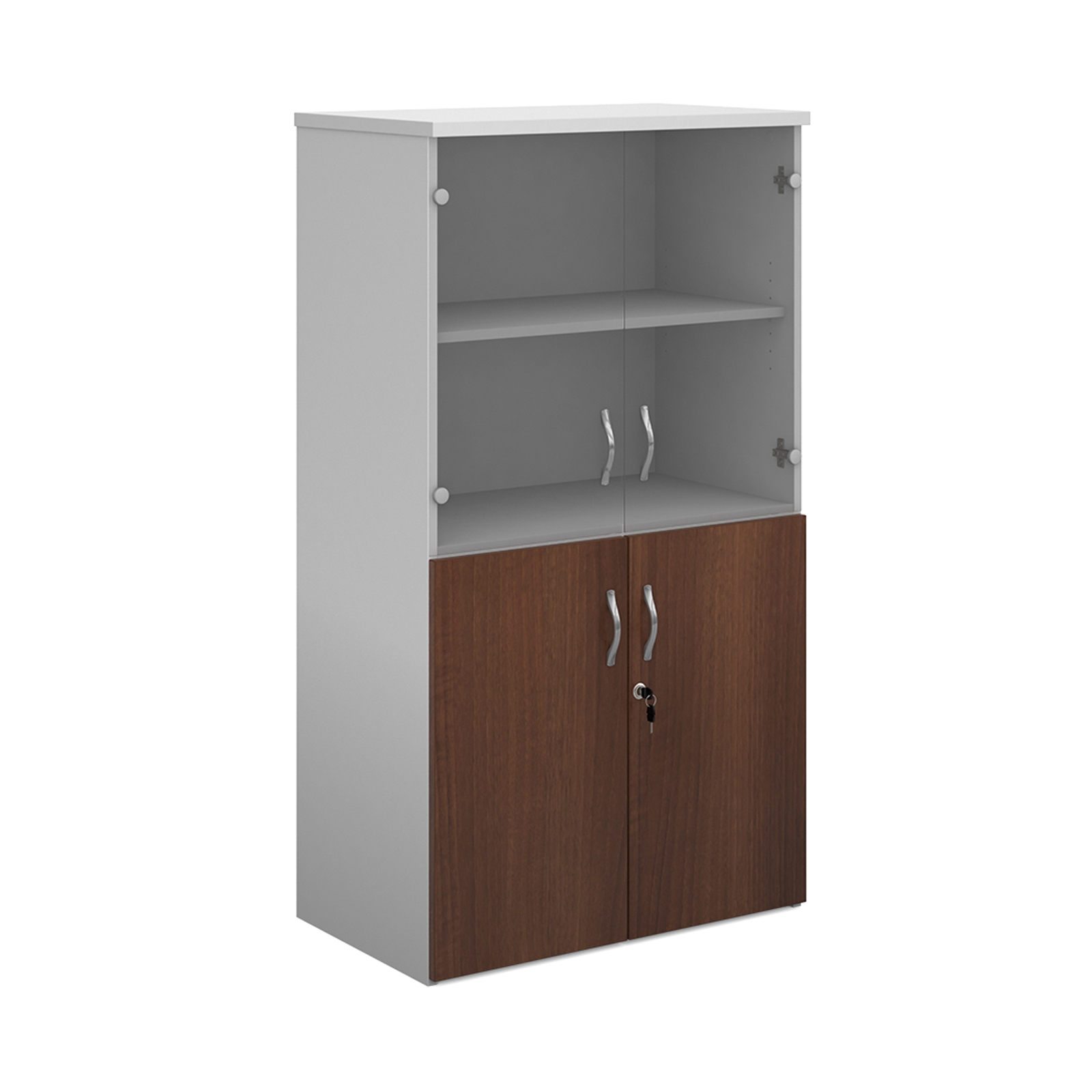 White/Walnut