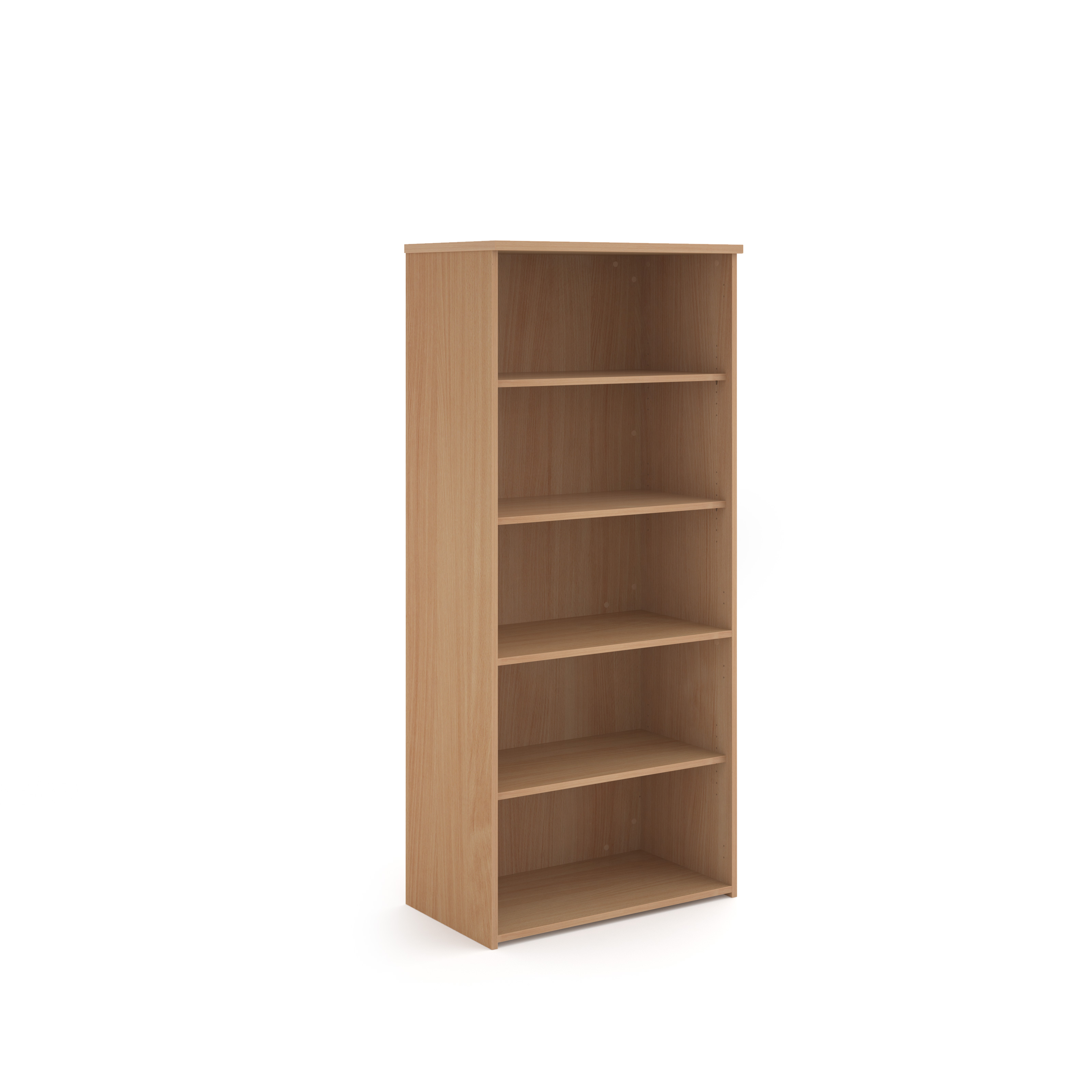 Universal bookcase with shelves — Beech