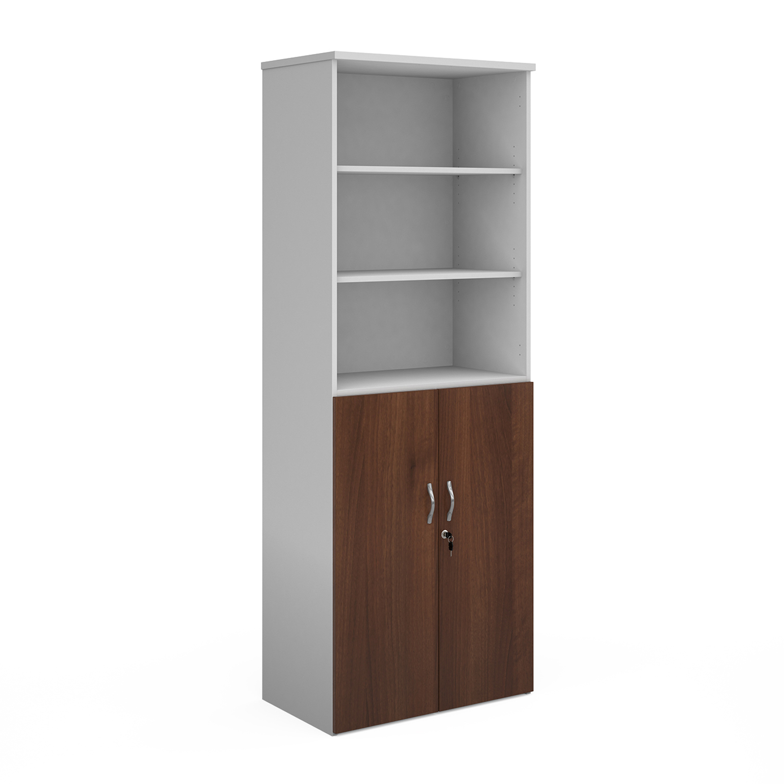 White/Walnut
