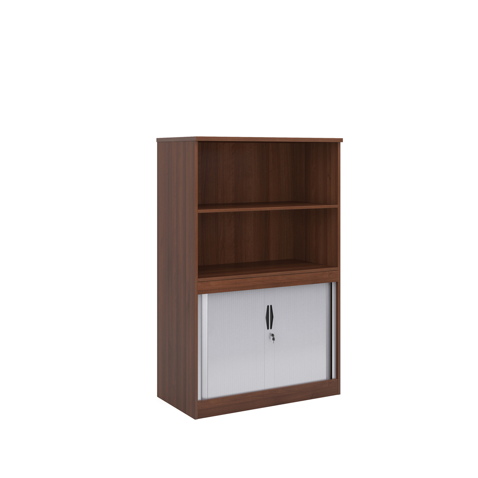 Systems combi unit with tambour and open top