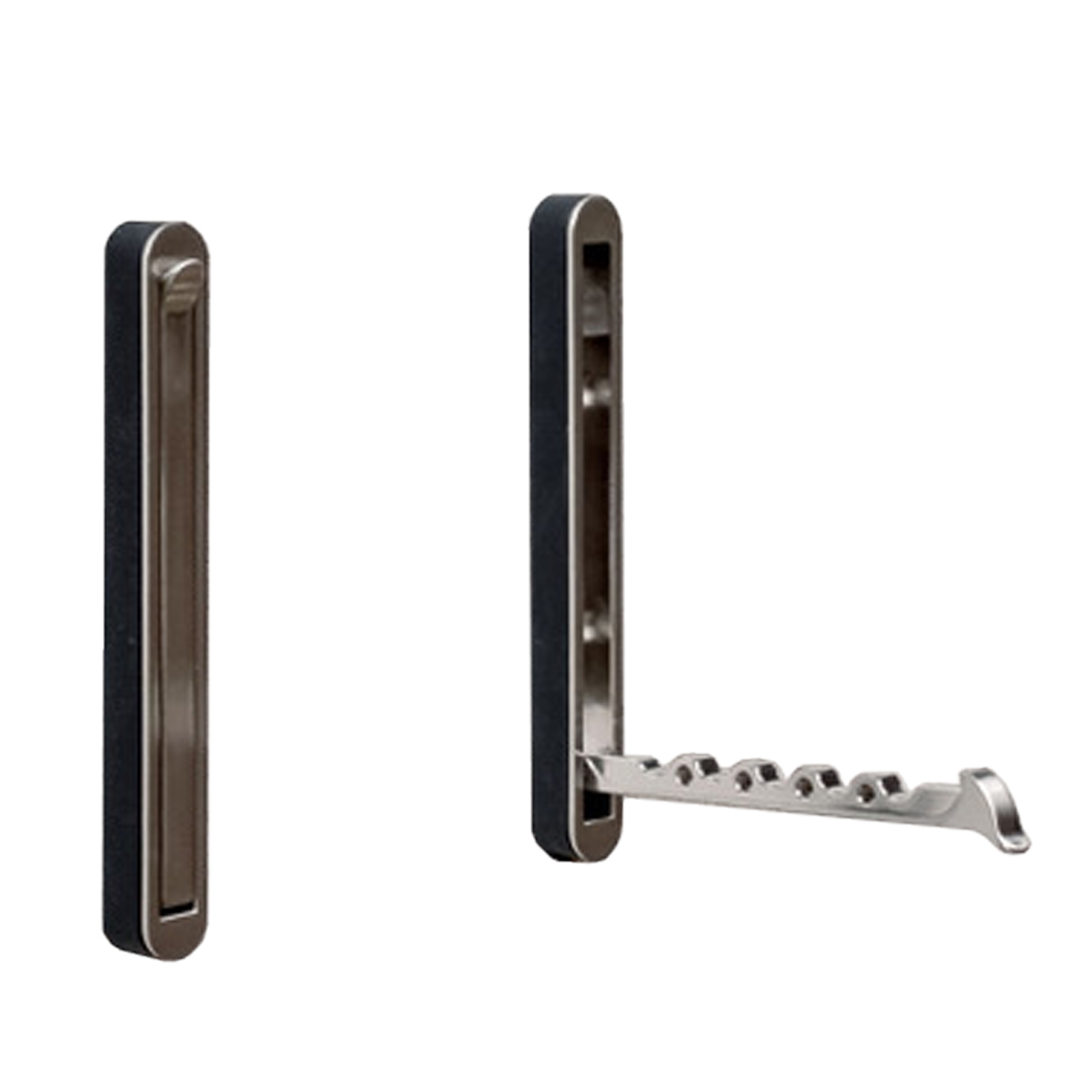 Flux internal folding coat hook — Chrome
