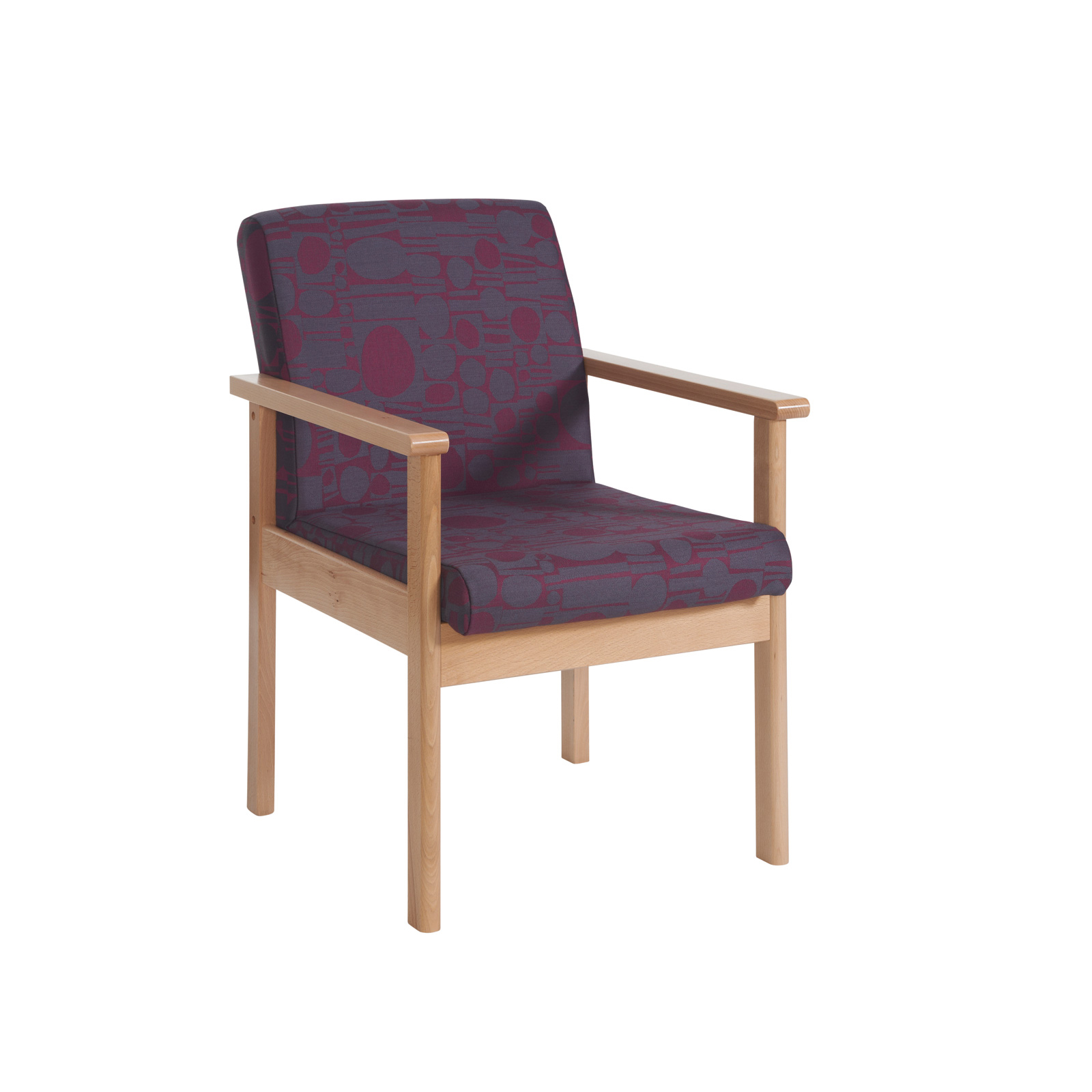 Meavy Wood Frame Arm Chair — Made to Order