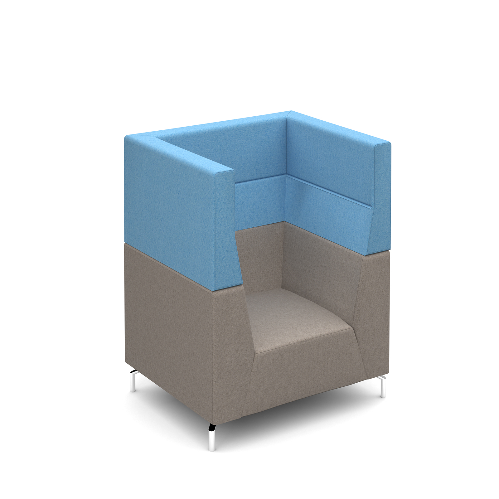 High Back Single Seater Sofa — Made to Order