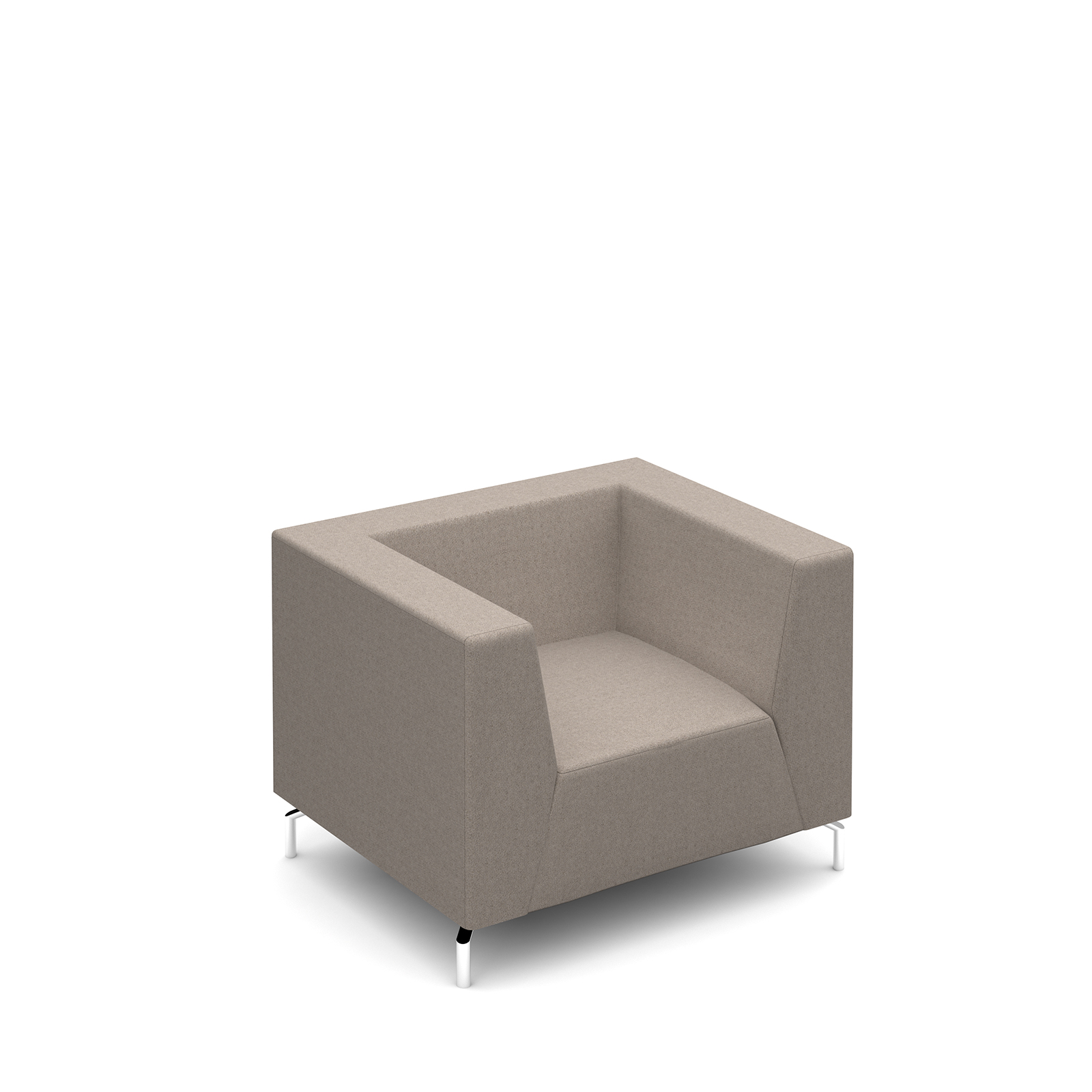 Low Back Single Seater Sofa — Made to Order