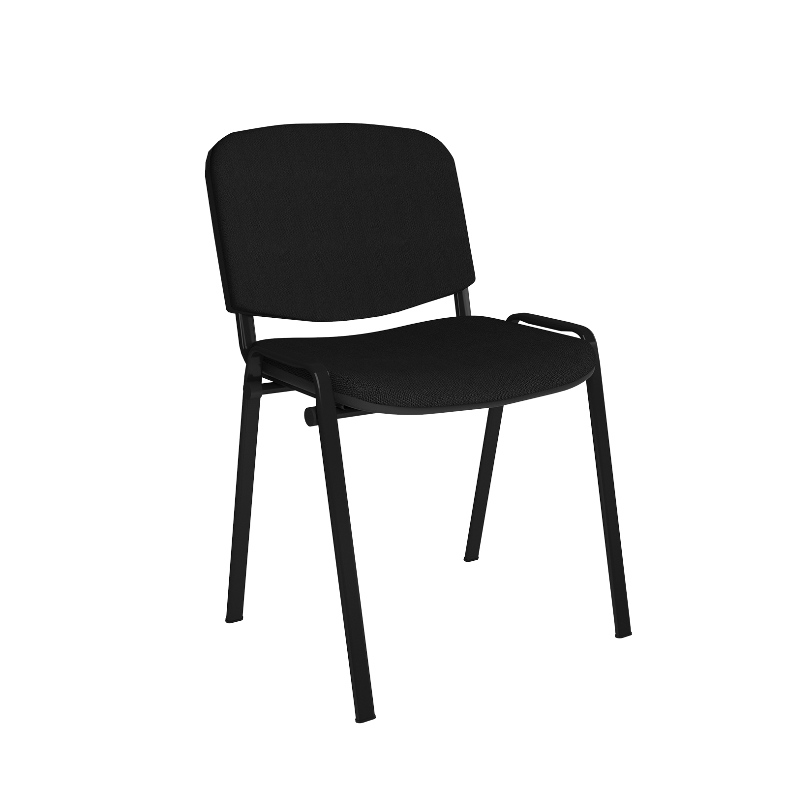 Taurus meeting room chair with black frame — Black