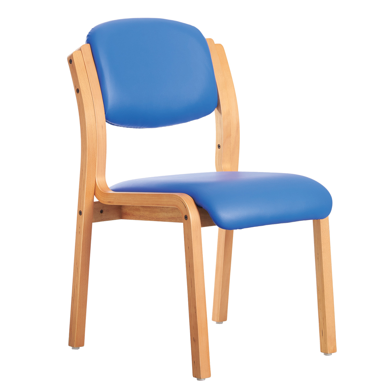 Dart wooden frame stackable chair — Made to Order