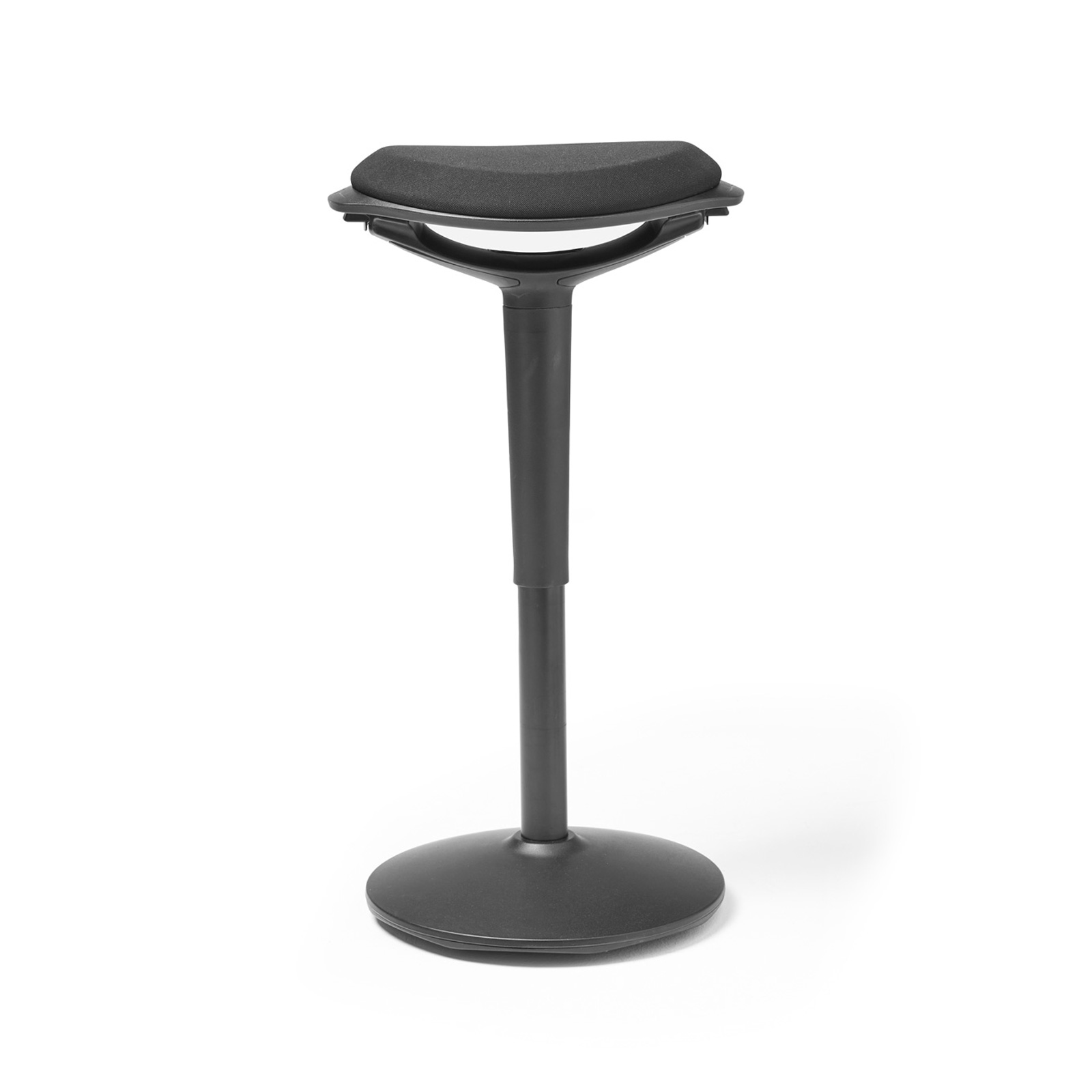 Active height adjustable perch stool