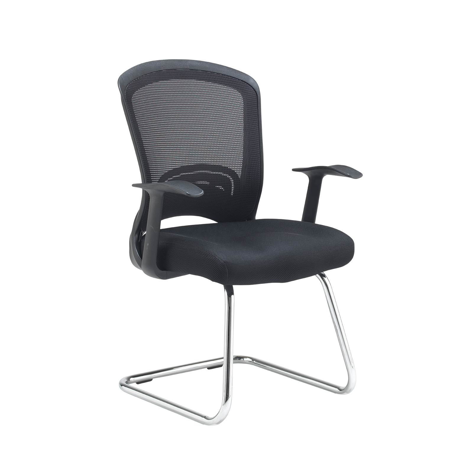 Solaris mesh visitors chair — Black