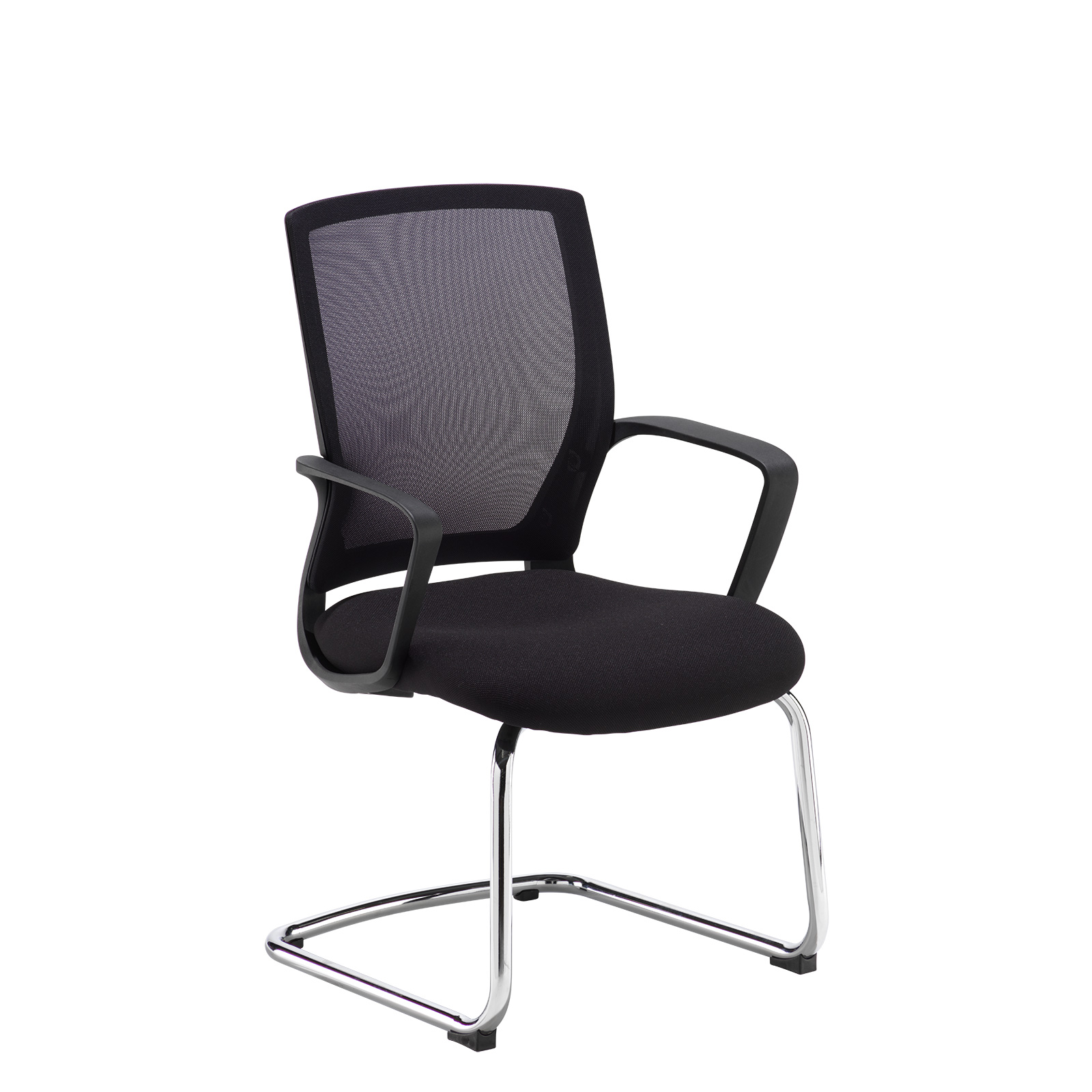Jonas mesh back visitors chair — Black