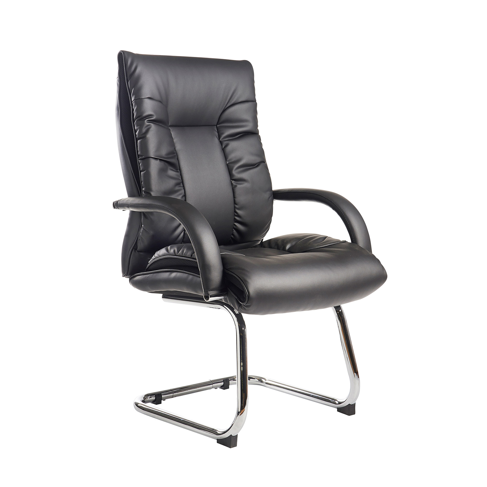 Derby high back visitors chair — Black