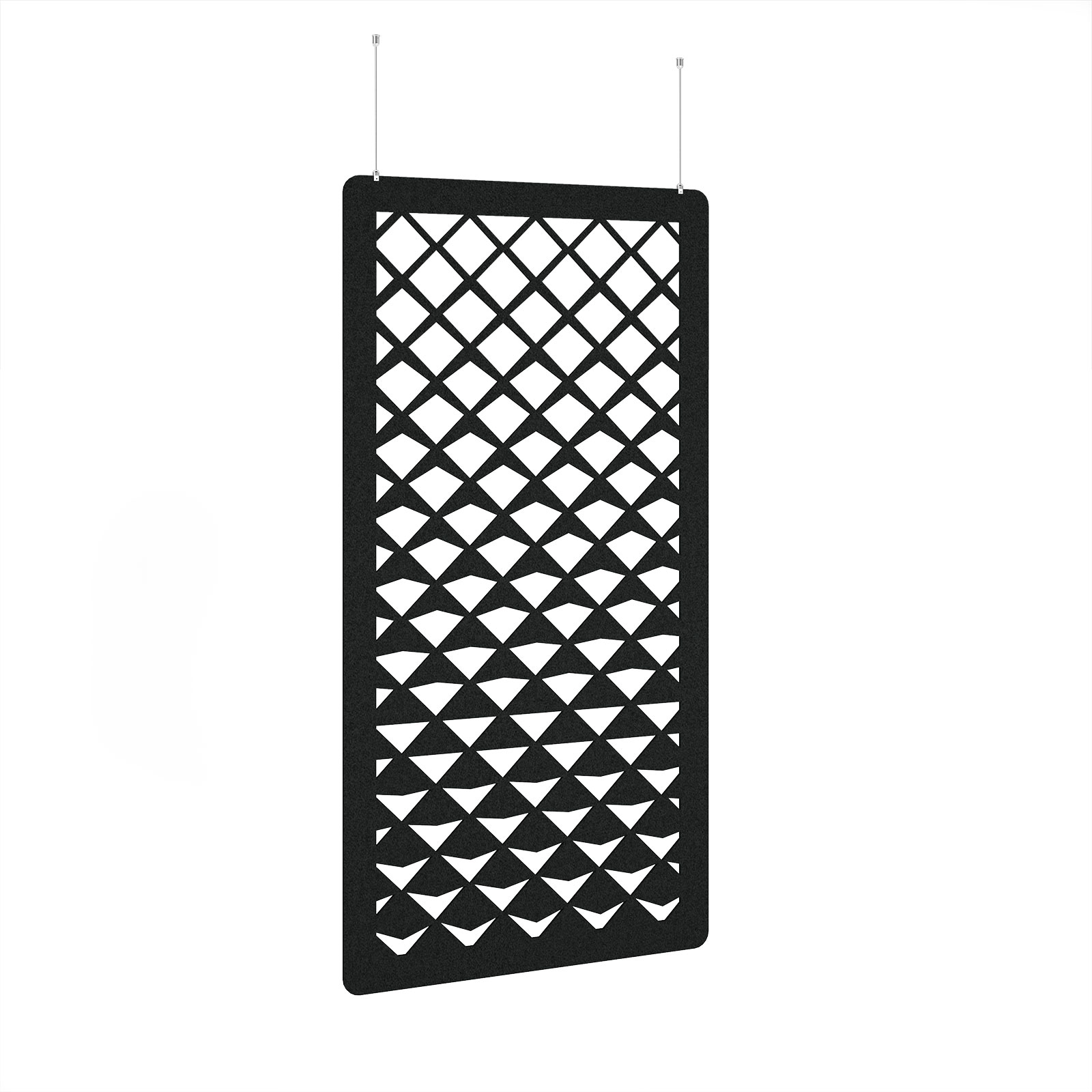 Reflection Hanging Panel — Black