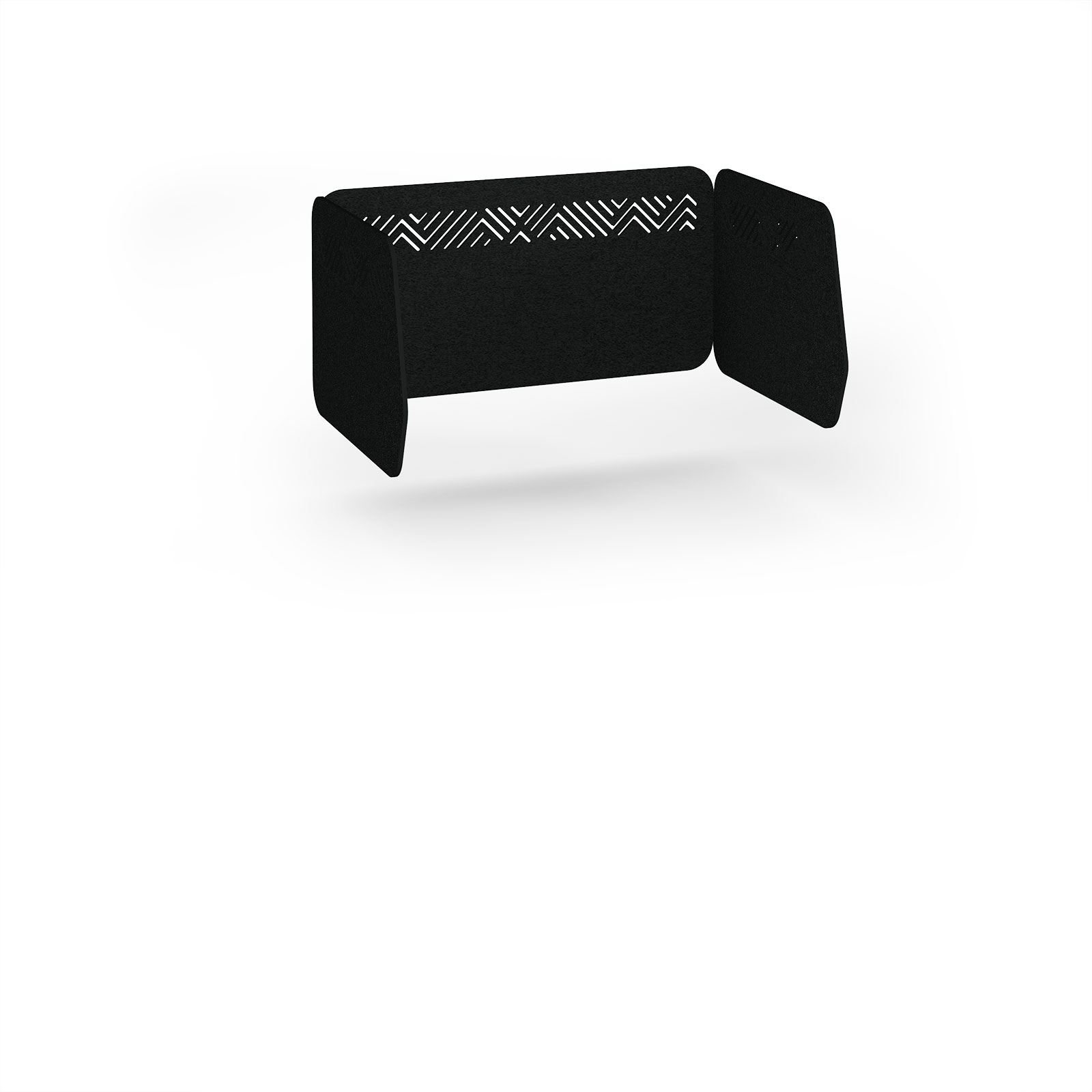 Chevron Accoustic Elev8 Screen — Black