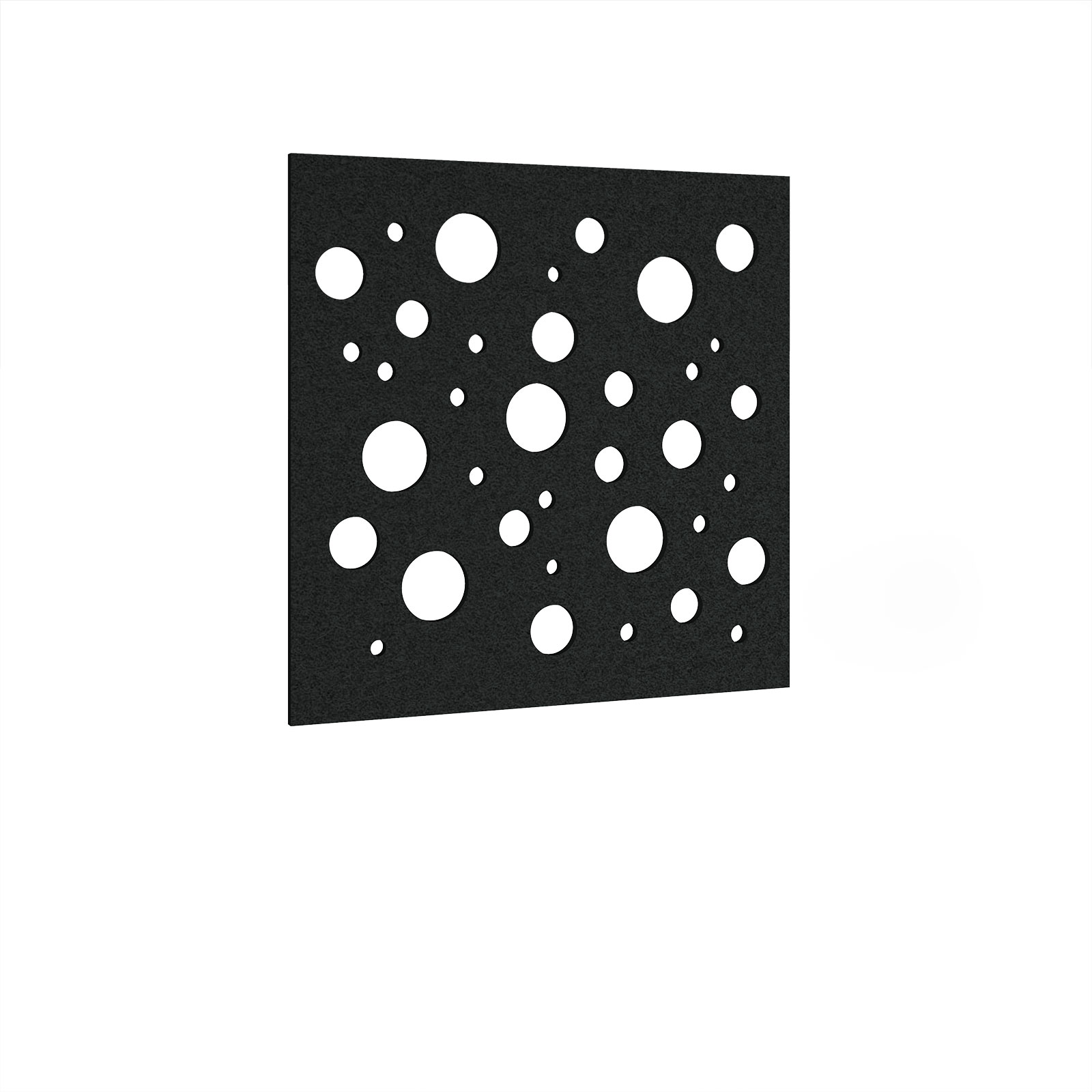 Moon Acoustic Ceiling-Wall Tiles 590w — Black