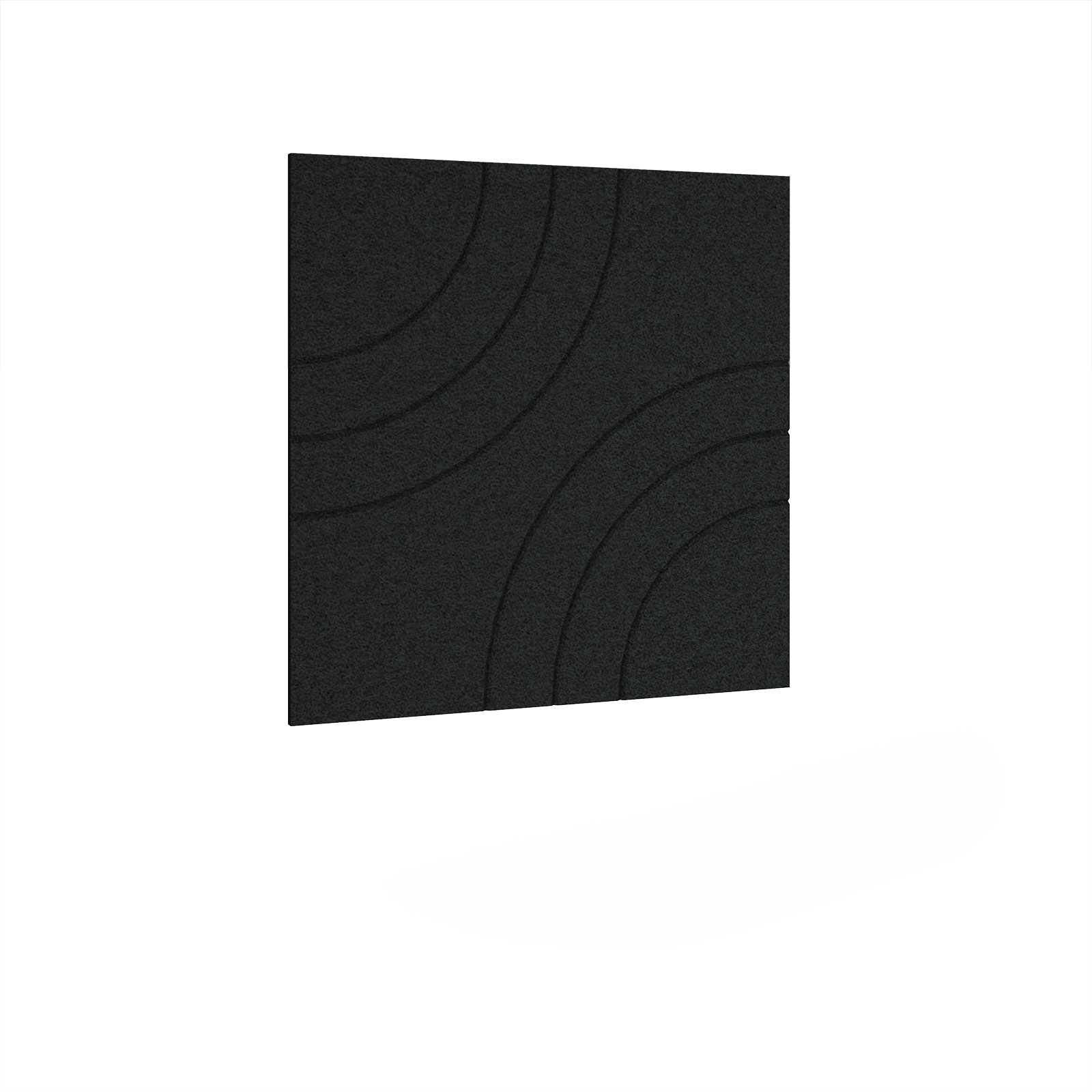 Radi Acoustic Ceiling-Wall Tiles 590w — Black