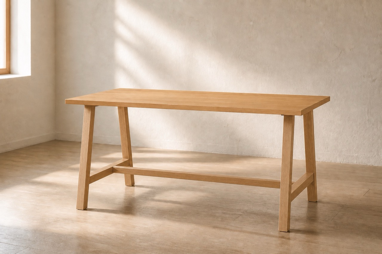 Meeting Table in a warm contemporary interior