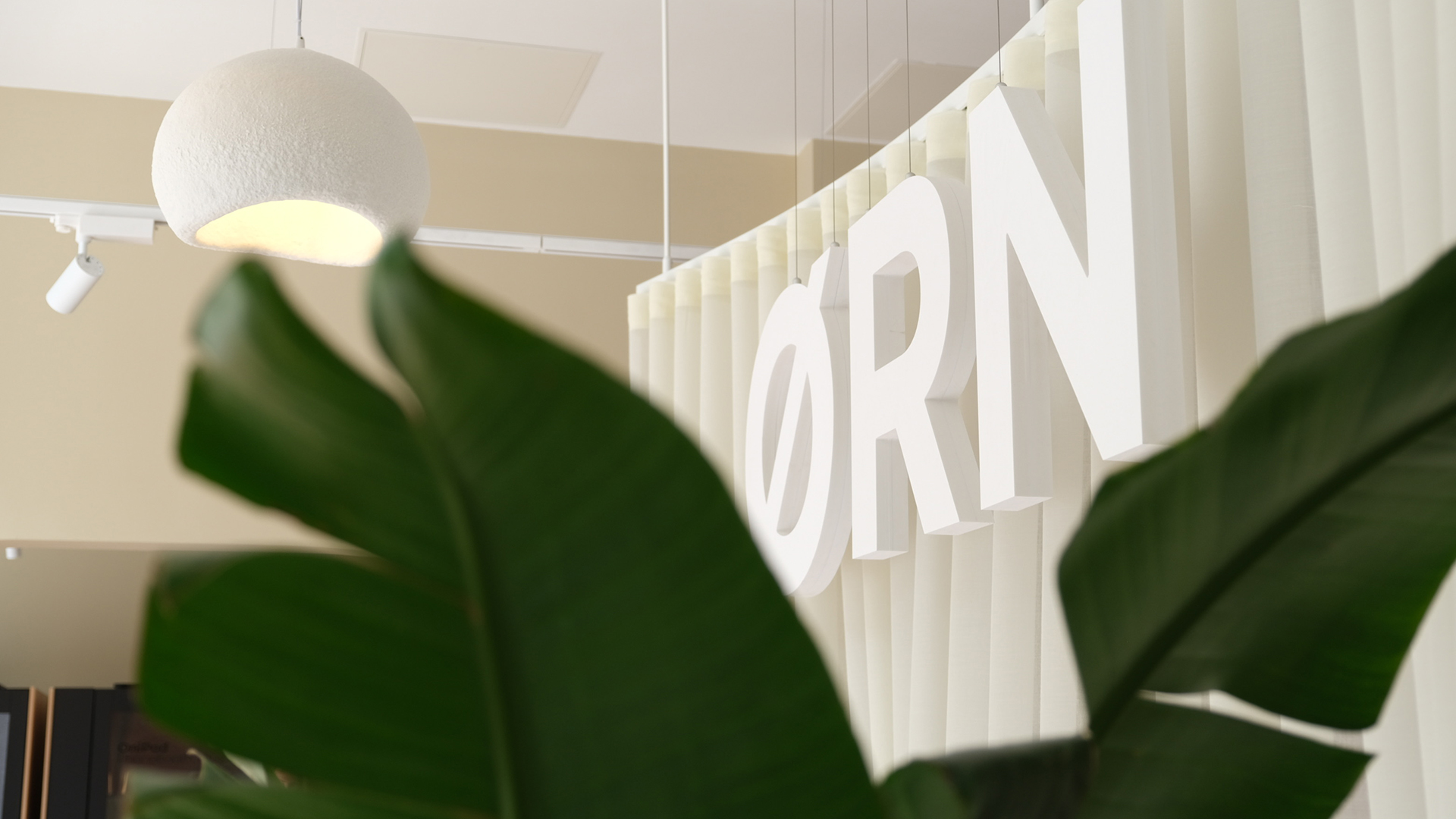 ØRN furniture in a modern workspace