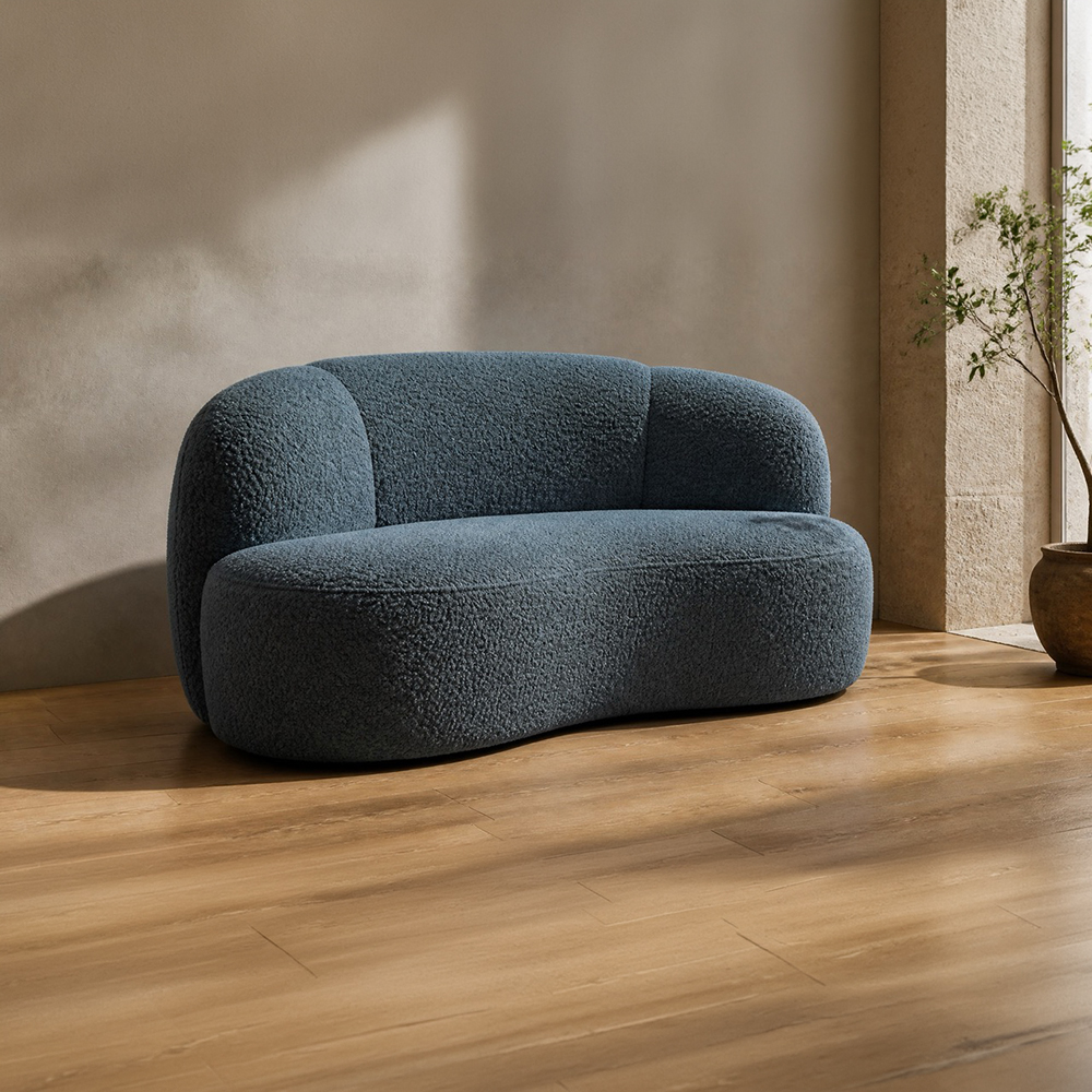 Mellow Arc 2 Seat Sofa in a warm contemporary interior