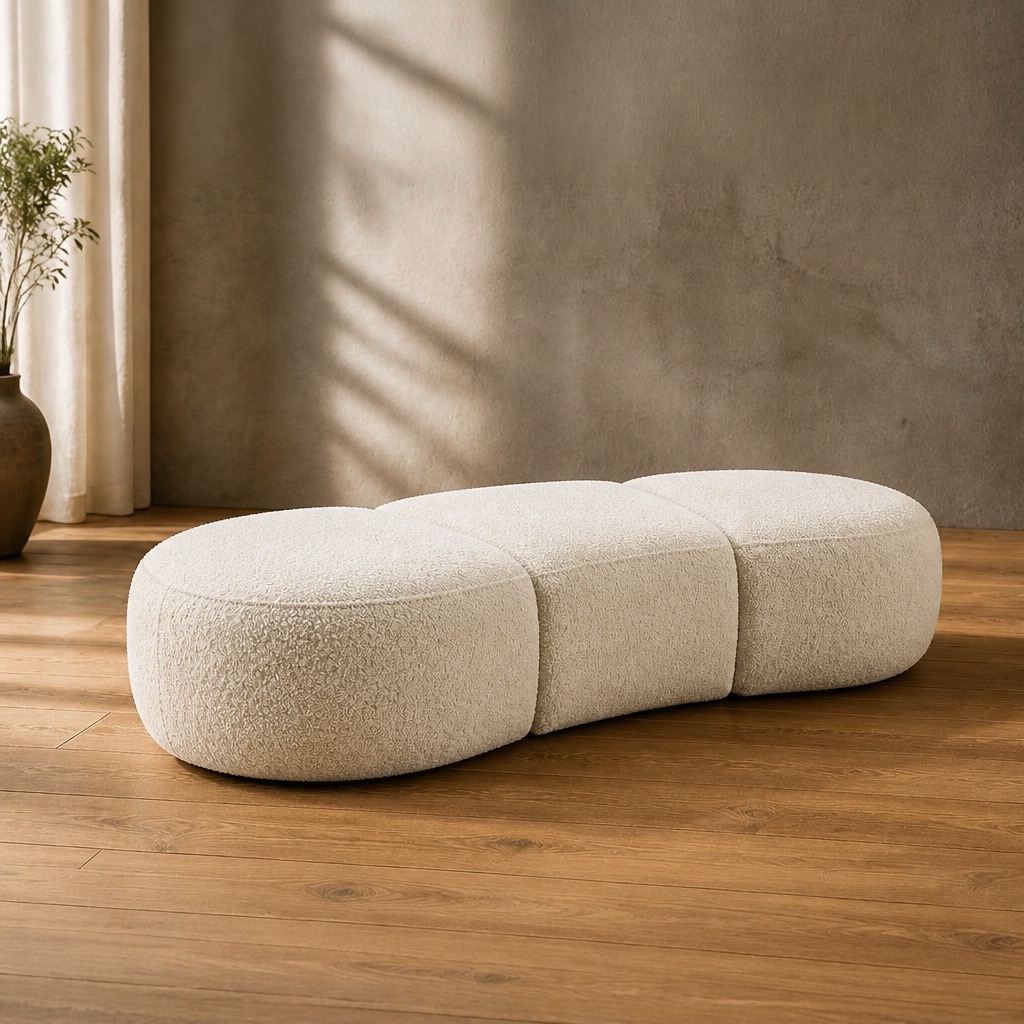 Mellow Arc 3 Seat Ottoman by ØRN Furniture