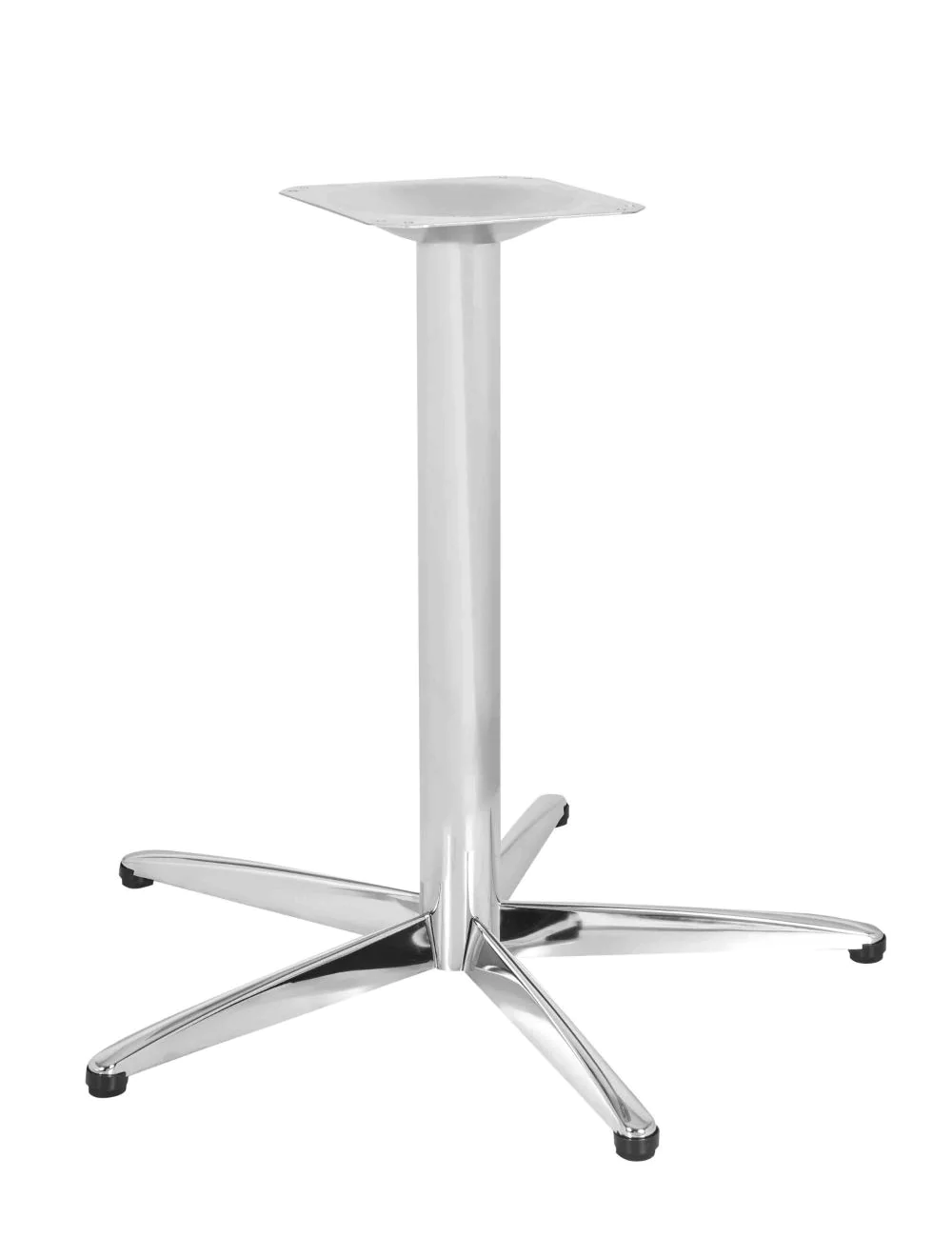 Star Dining Table - 5 Star - Chrome , Table Bases