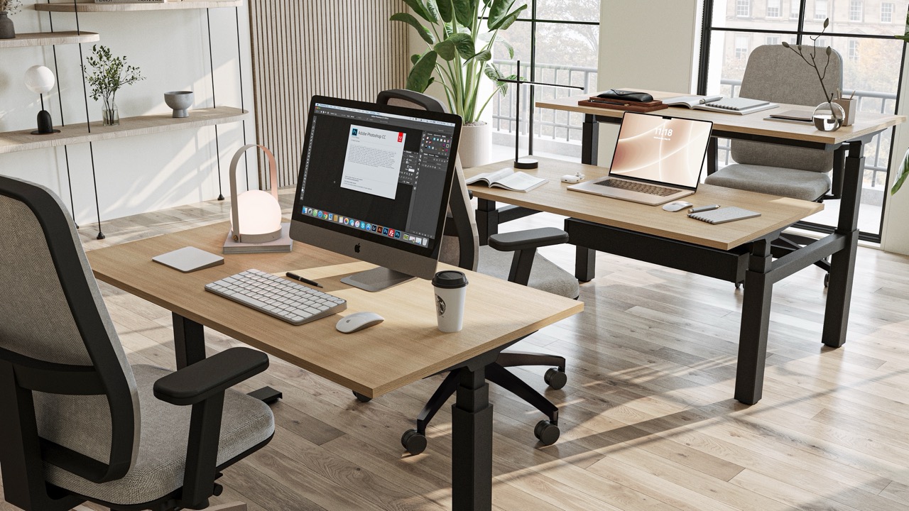 Virka Single Desk by ØRN Furniture